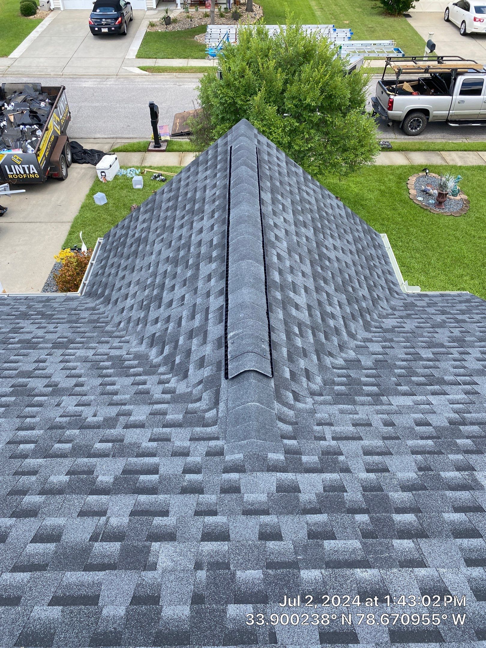 GAF HDZ - Charcoal by Linta Roofing Inc