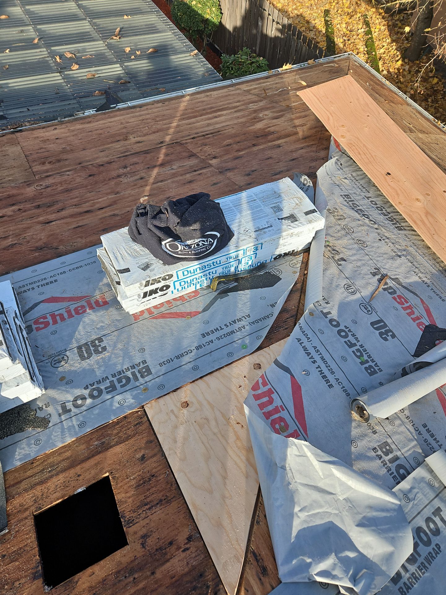 Residential Roof Installation: IKO Dynasty 30 Year Shingle Color: Frostone Grey by Orezona Building & Roofing Company, Inc.