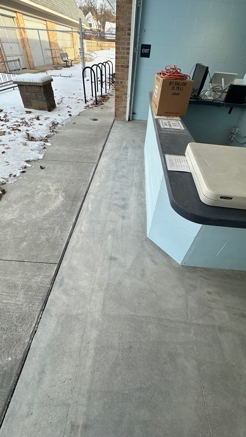 Muni Pool House Project in Crafton  by Floors in a Day, Inc