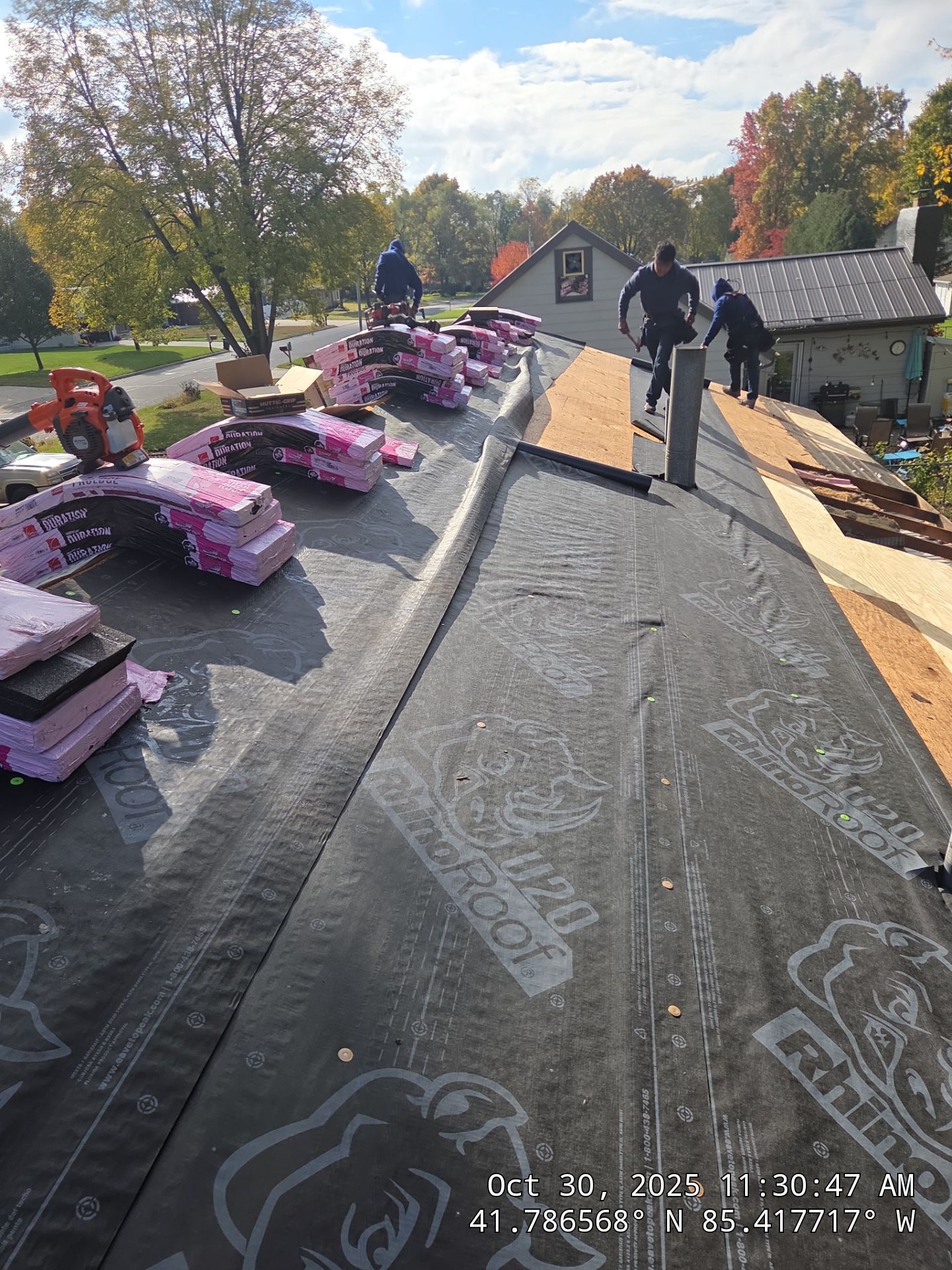 Project in Sturgis by Better Way Roofing LLC