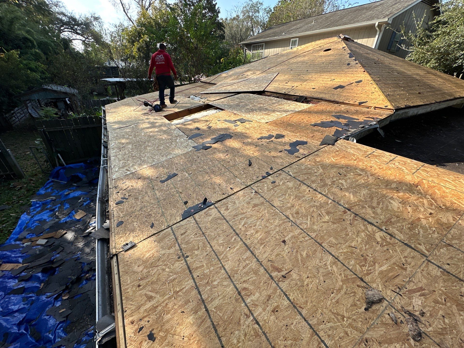 Project in Lake Jackson by Motion Roofing