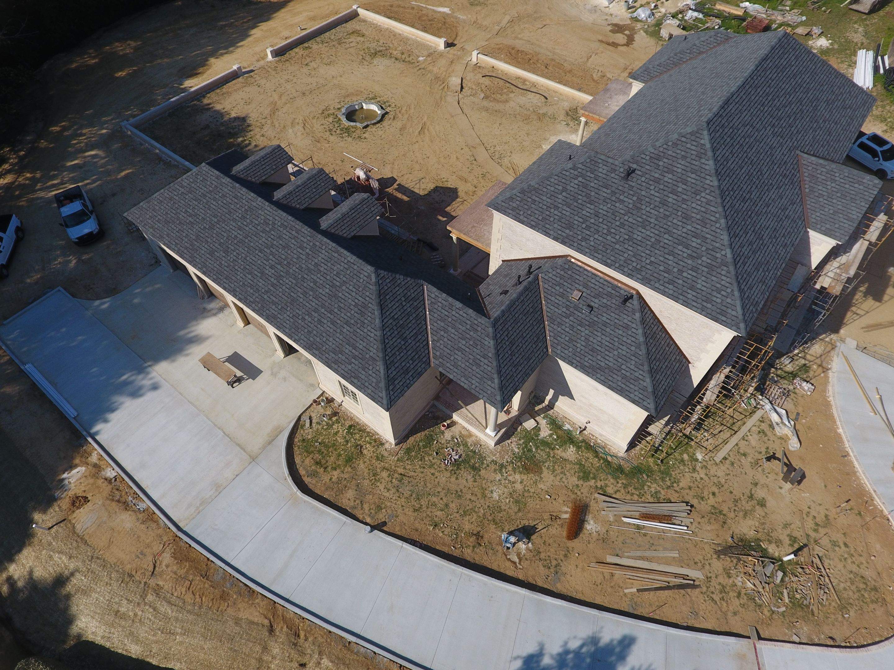 Residential Roofing Installation using GAF Camelot Roof by Elite Roofing & Gutters