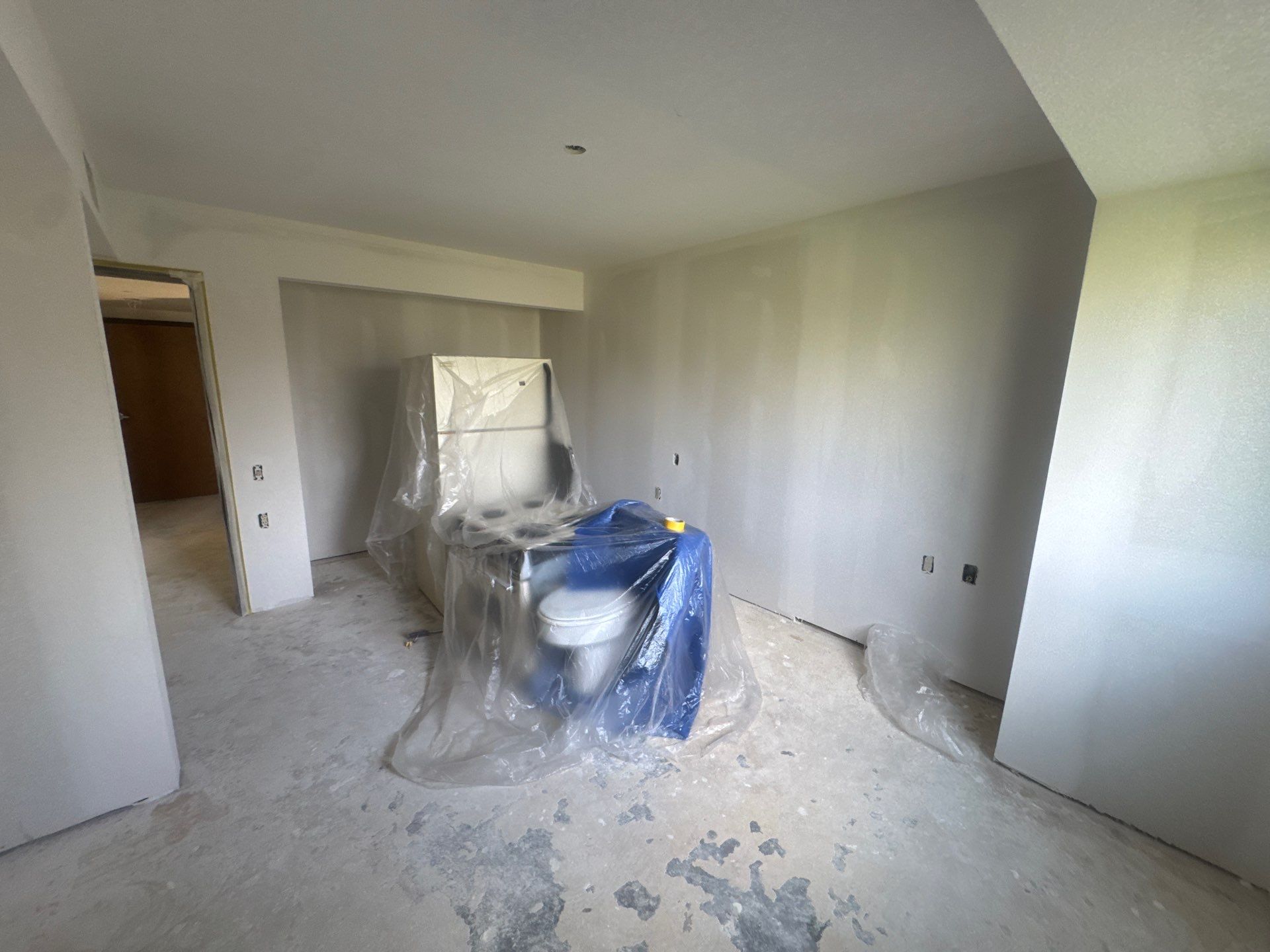 Apartment Paint after all new drywall  by Midwest Paint LLC