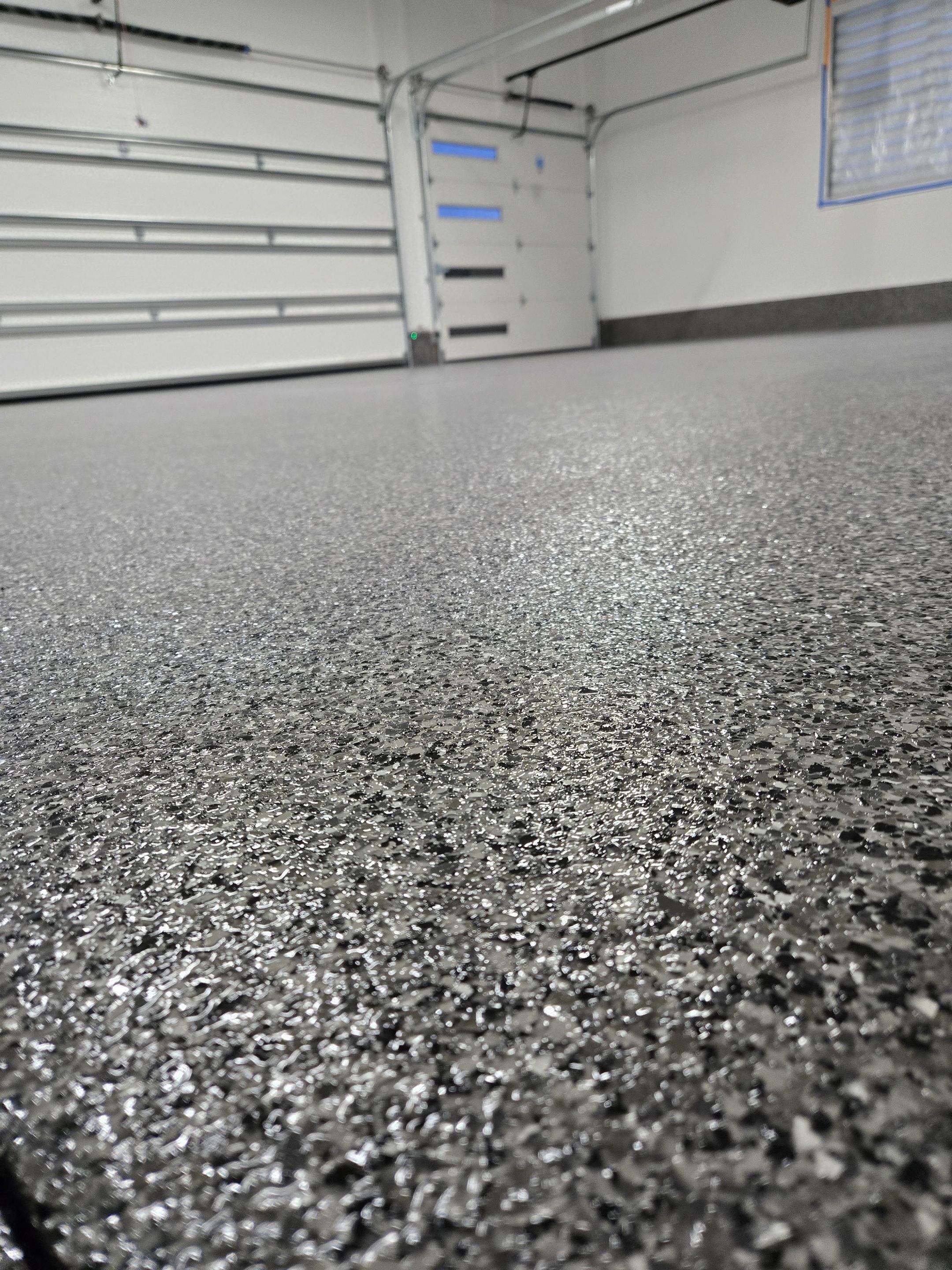 Large Garage in Midnight Fog - Canfield, OH by Alexander Concrete Coatings