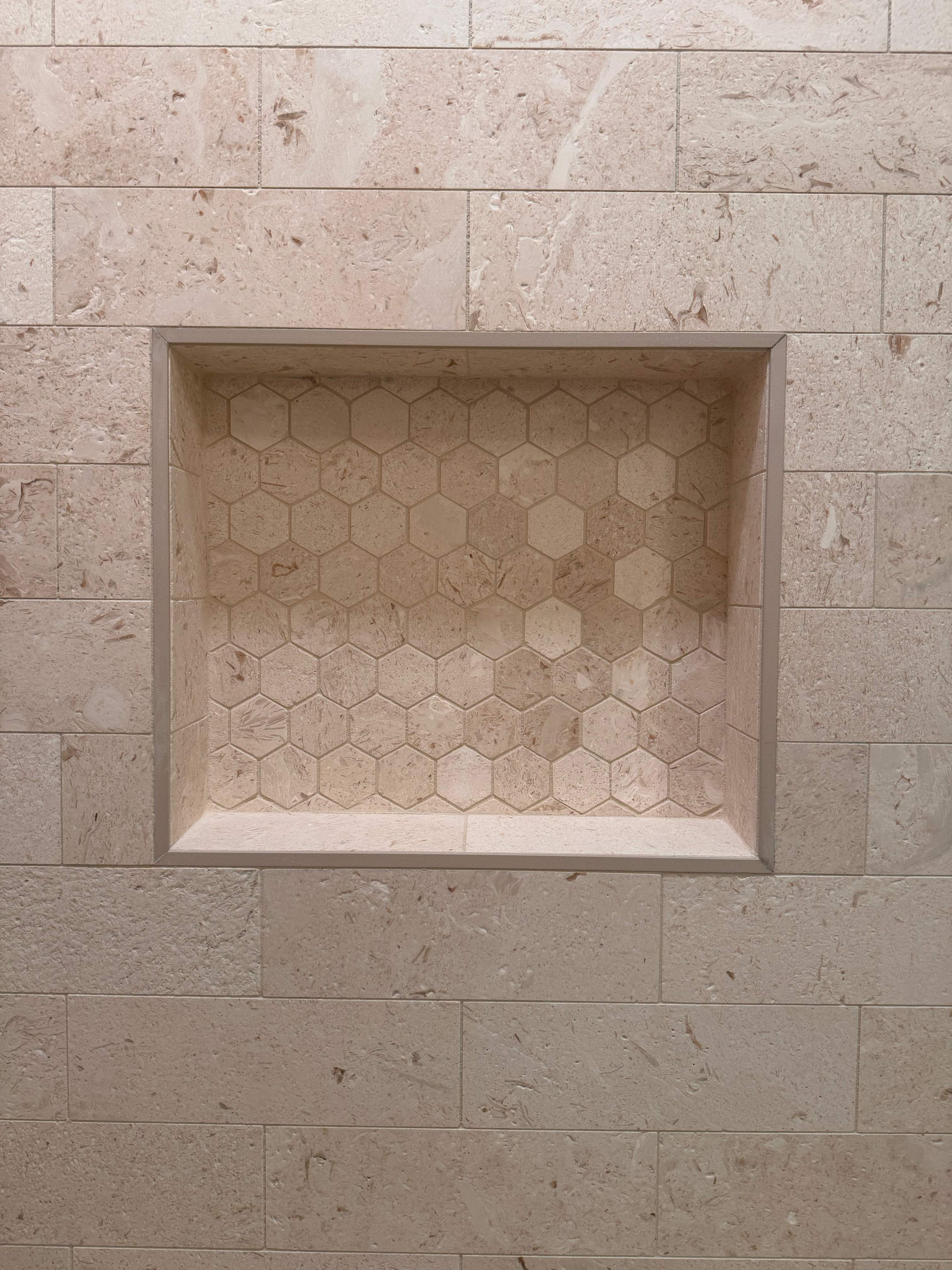 Master bathroom renovation by Prudencio