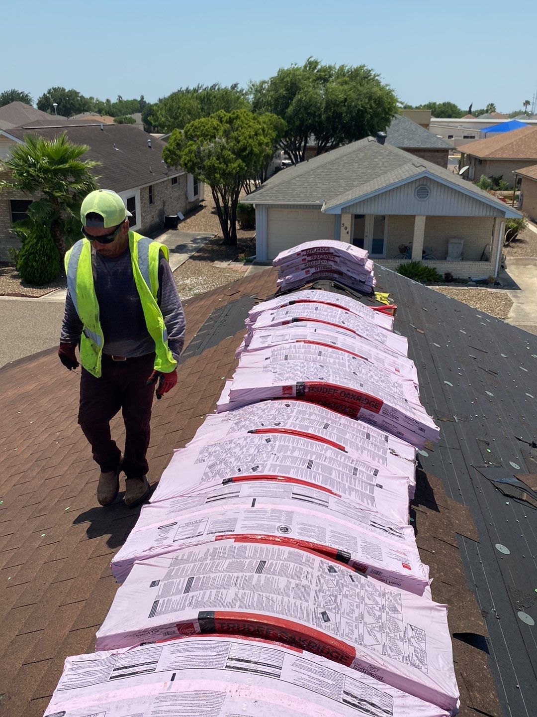 Mission Roof Project by Bison Roofing  