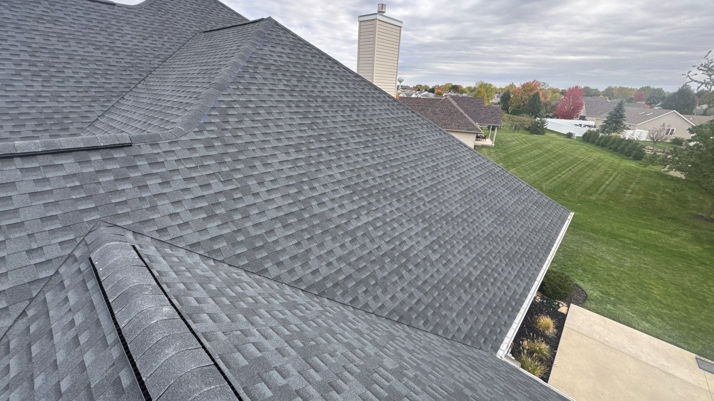 Residential Roofing Installation using GAF Timberline HDZ Charcoal by Nitro Roofing and Construction