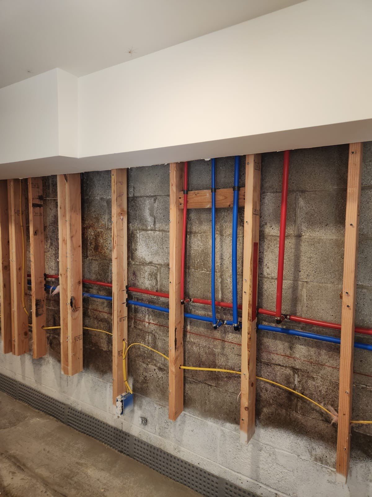 Interior French Drain & Wall Vapor Barrier Boonton NJ by Pure Service Pro, LLC 