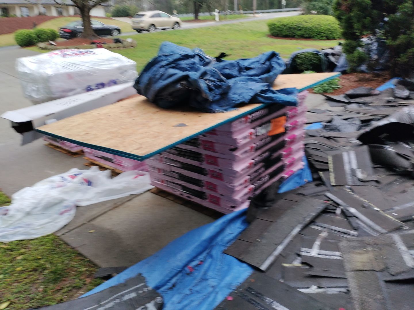 Residential Roofing Installation using Owens Corning by Inspector Roofing and Restoration