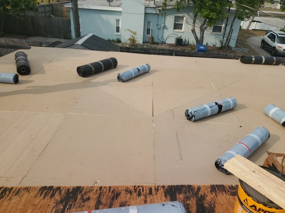 Project in St. Petersburg 33710 by Mitchell Roofing Company LLC 