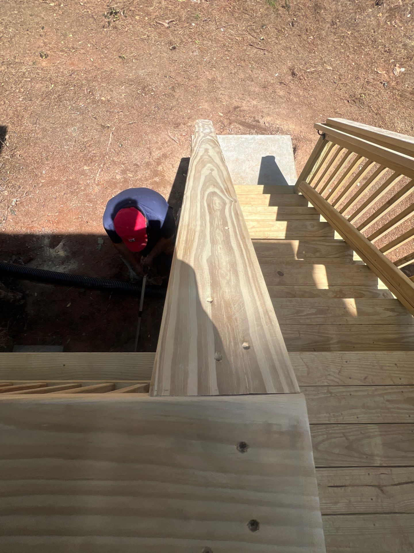 Roswell, GA Siding, Rotten Wood, Front Door Replacement, Exterior Paint, and Wood Deck Rebuild by Nelson Exteriors 