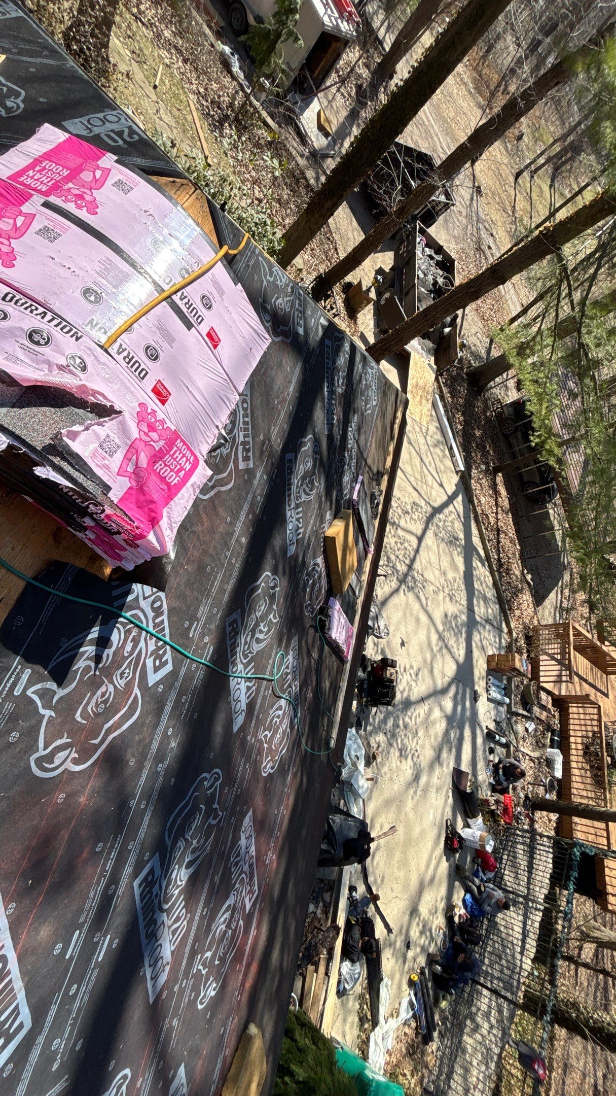 Roof Replacement using Owens Corning Colonial Slate by 180 Contractors