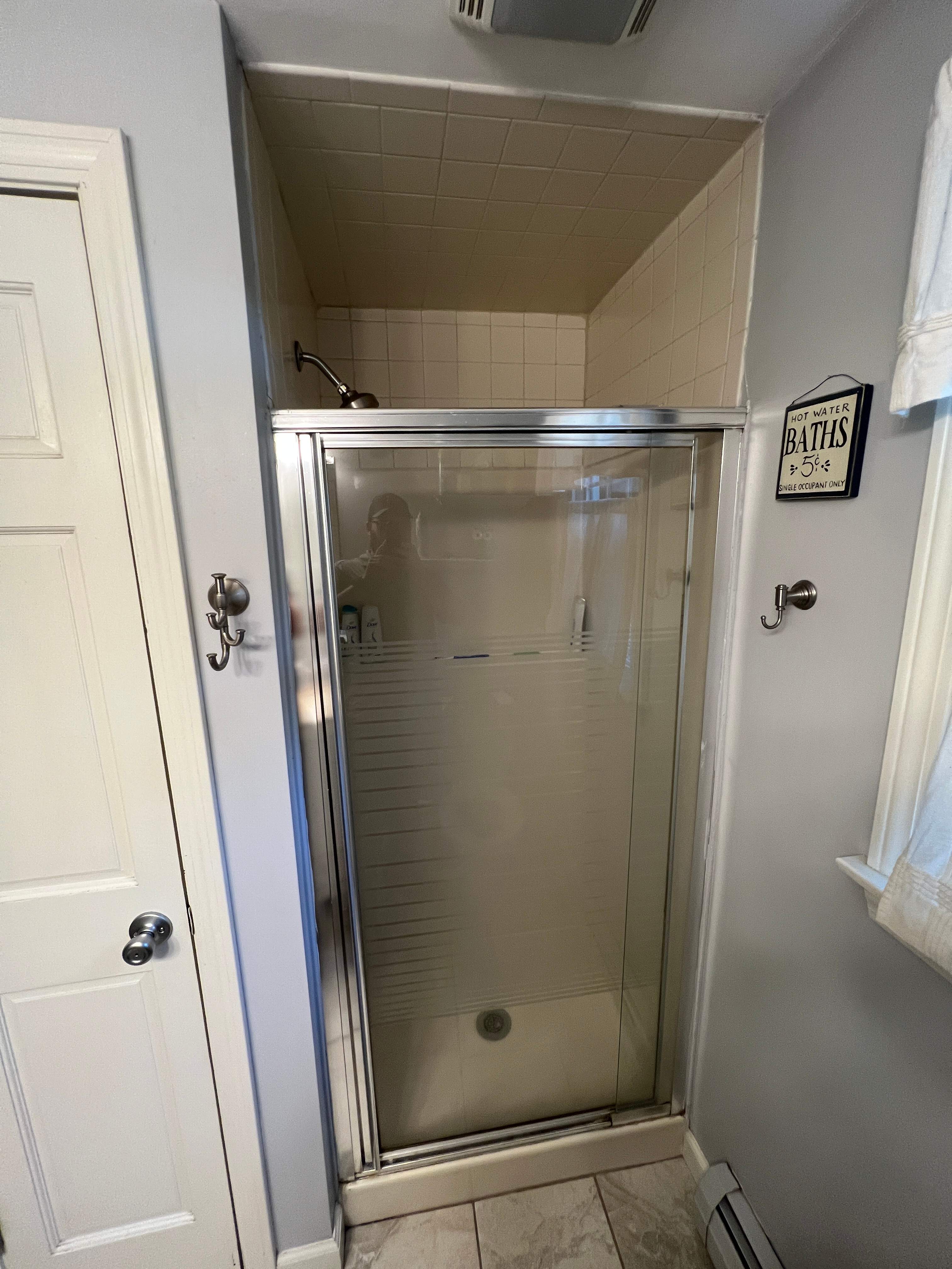 1st Floor Shower Replacement & 2nd Floor Bathroom Remodel by Chagnon Building & Remodeling LLC