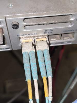 Structured cabling installation by CimaSolutions