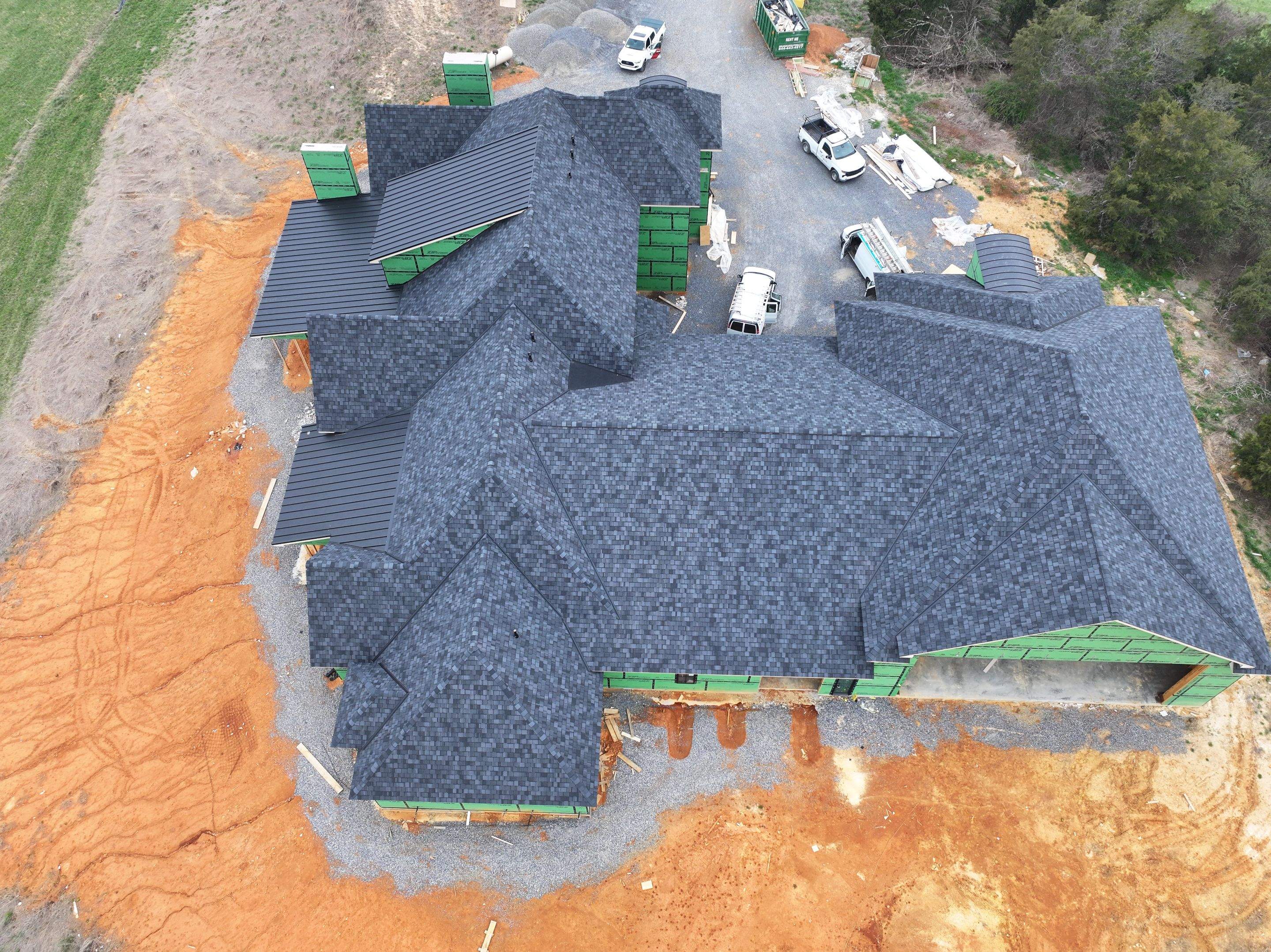 Lake Road New Construction - Belmont by Omnia Roofing