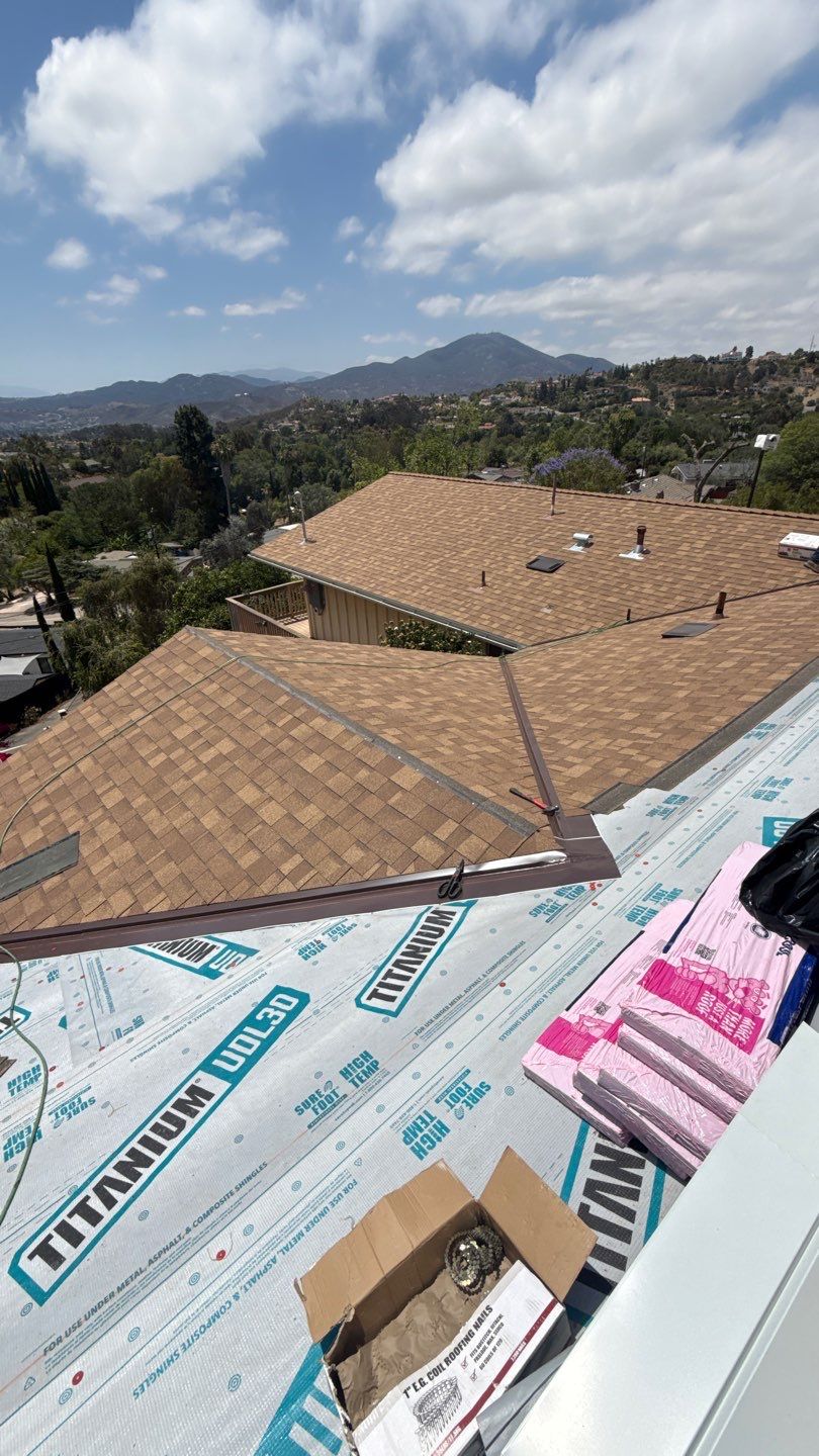 Owens Corning Cool Roof Replacement in El Cajon by Reliable Roofing San Diego Inc.