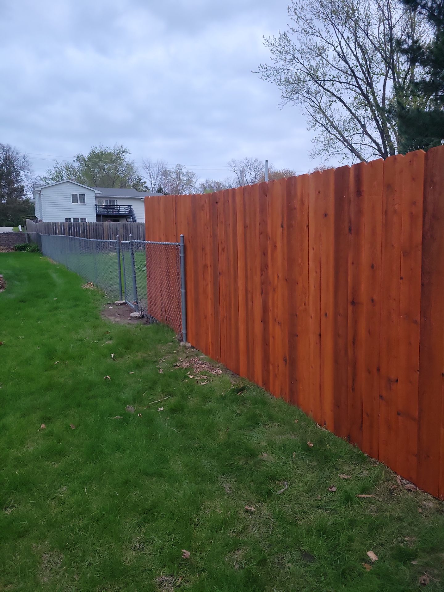 Project in Cedar Falls by Perfect Picket Fence and Stain