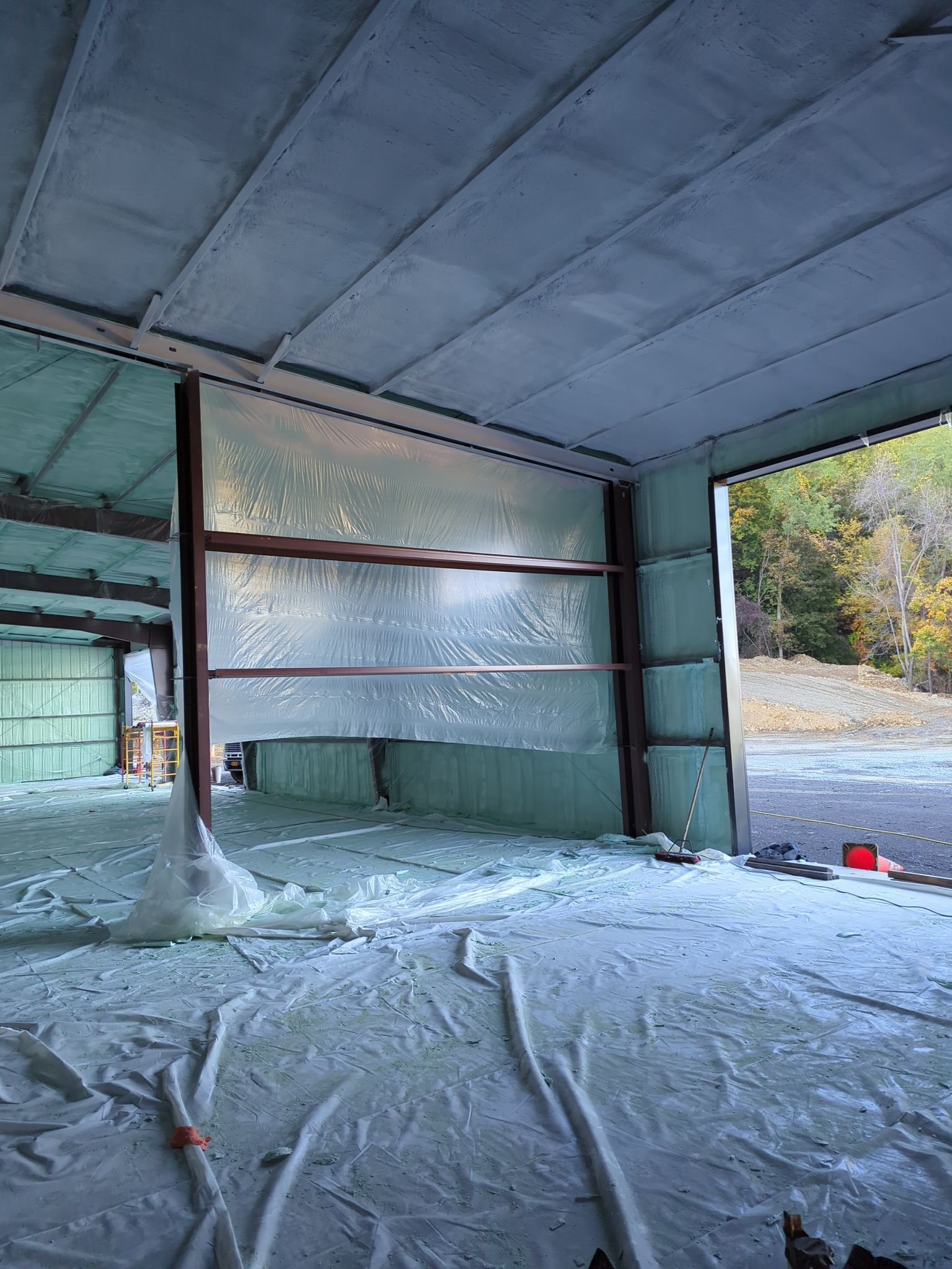 Commercial Building using Closed Cell Spray Foam by NYS Foam & Energy