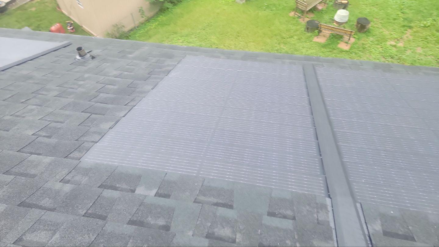 Roof and Solar Installation using GAF Timberline Solar HDZ by ExteriorPros