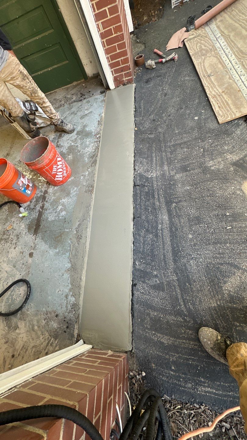 Garage + Steps + structural Repair Project in Pittsburgh by Floors in a Day, Inc