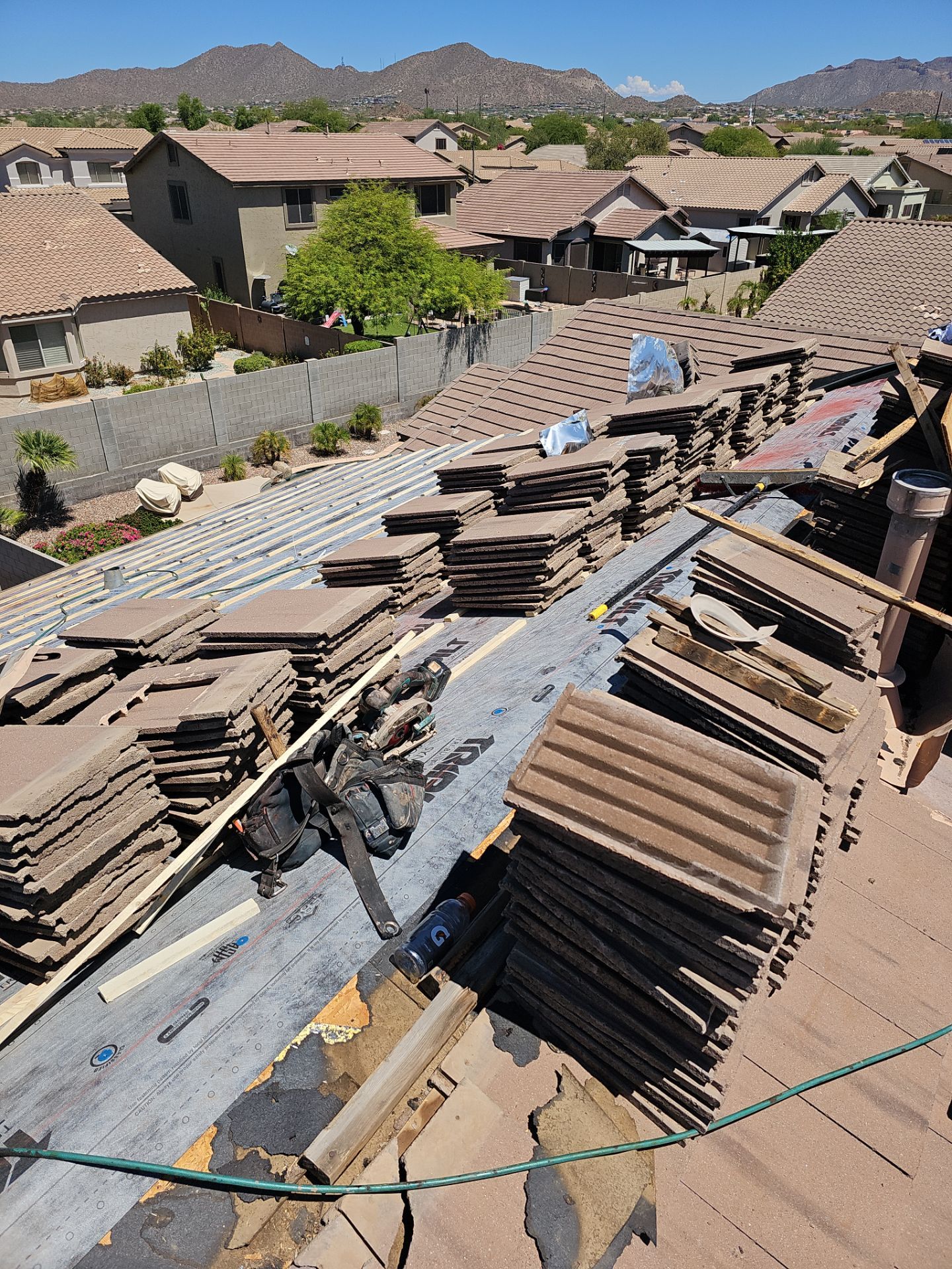 Concrete Tile Refelt by Weather-Tite Exteriors LLC