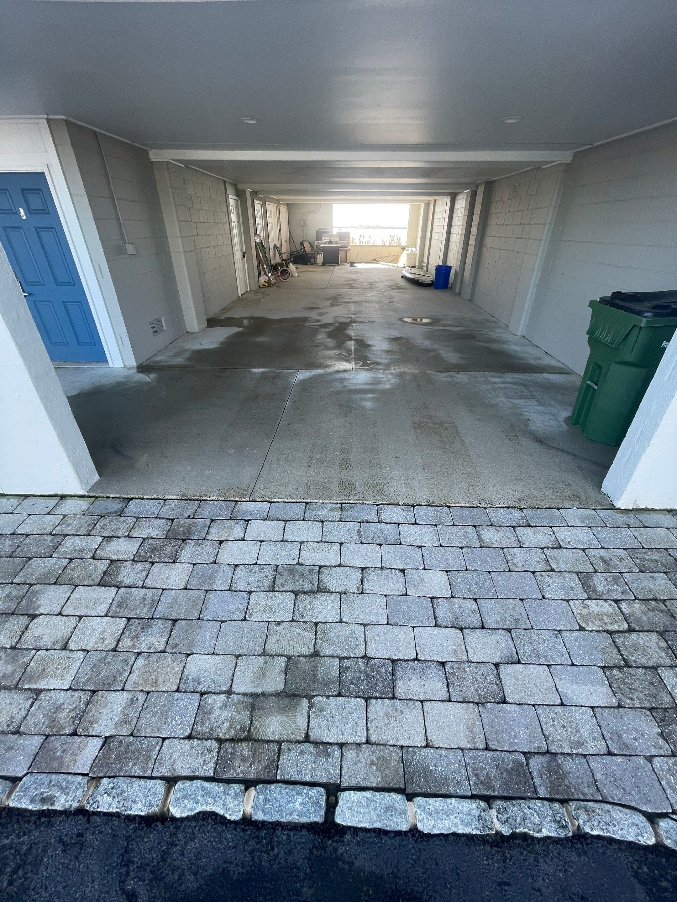 Pavers Cleaned & Concrete Cleaning by SJ Exterior