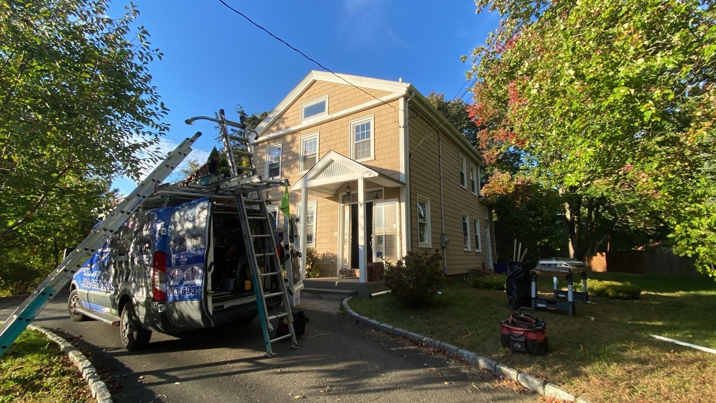 Flashing Repair in Milford by A Plus Exterior