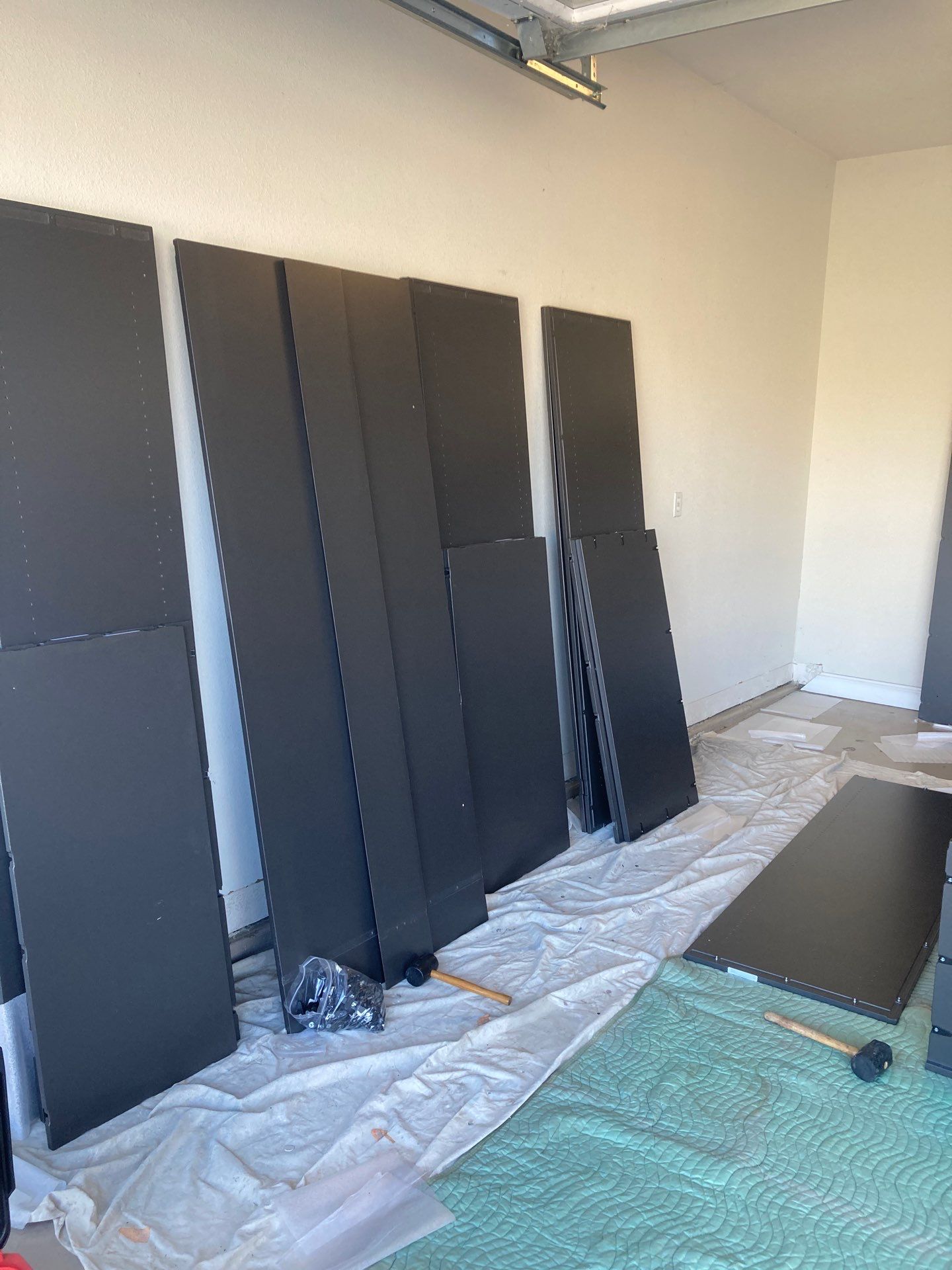 Garage Storage & Cabinet Painting in Manteca by Lancaster Painting