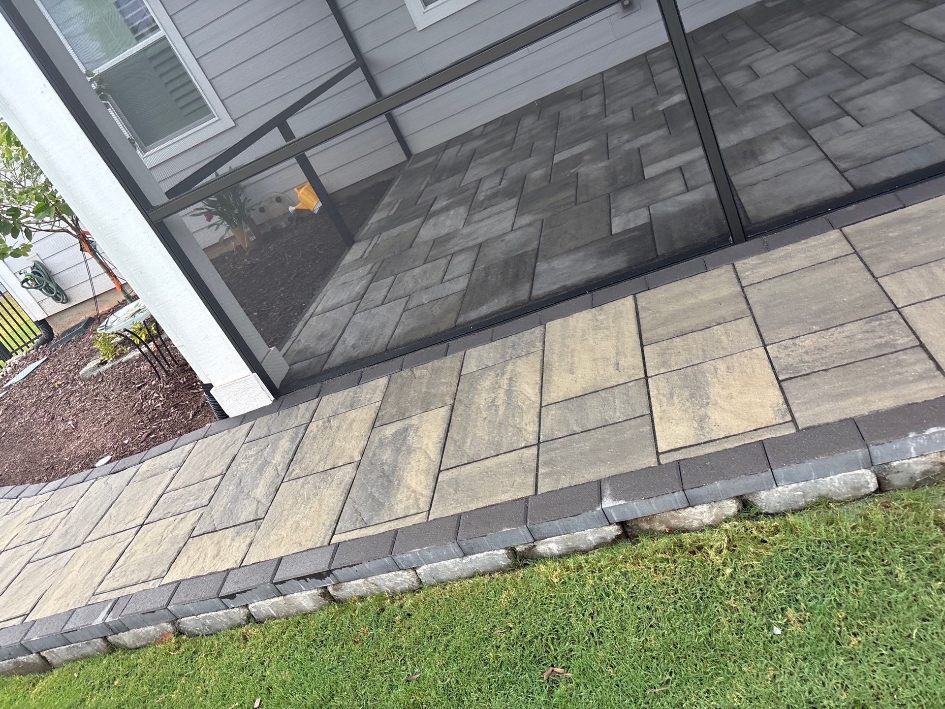Pavers using TopSeal by DuraSeal