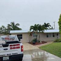 26ga 1" Nail-Strip Mill Finish  by Total Roofing System The Metal Roof Experts