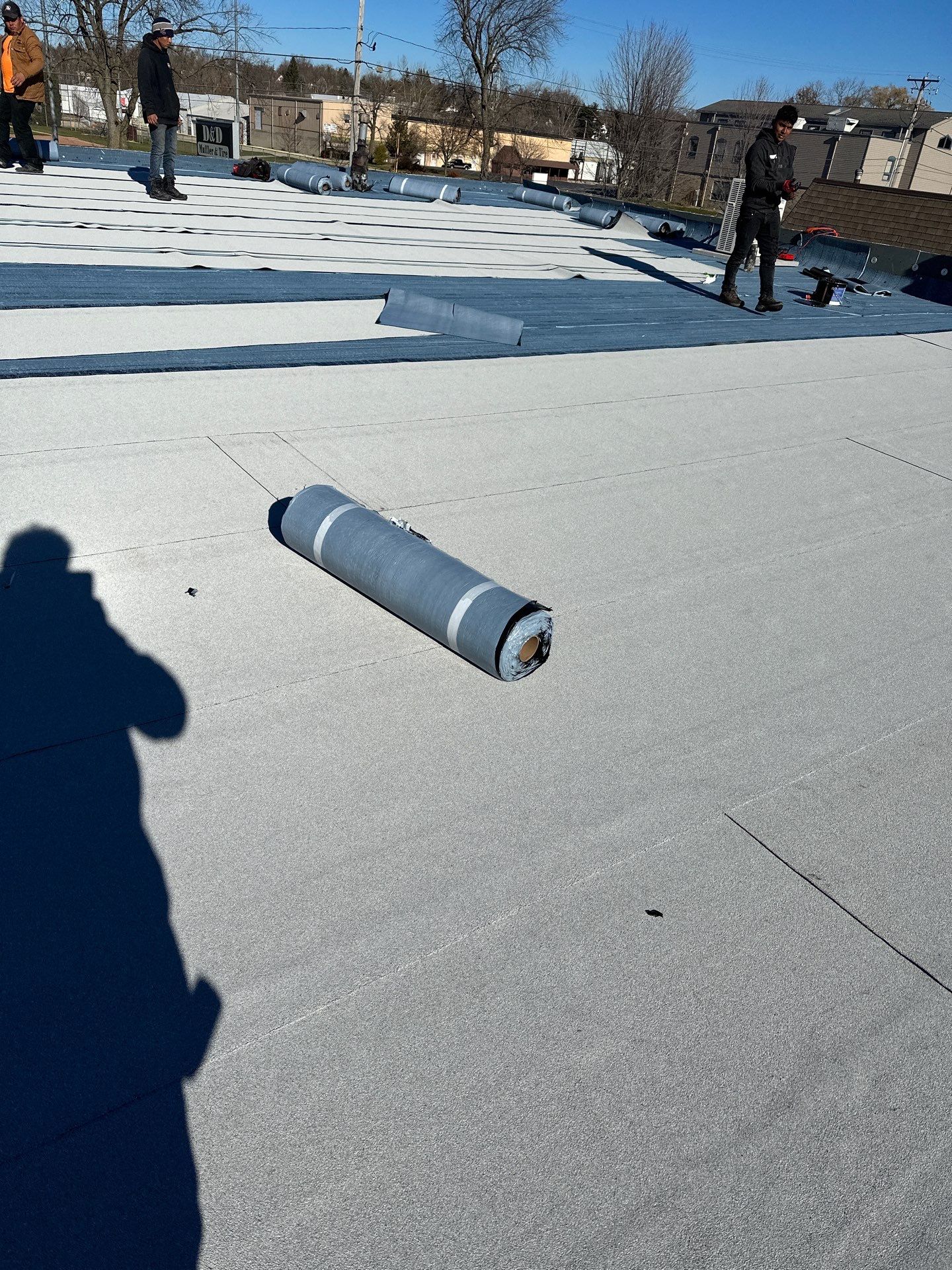 Commercial Roofing using Certainteed Flintastic Self Adhered by Stendahl Services