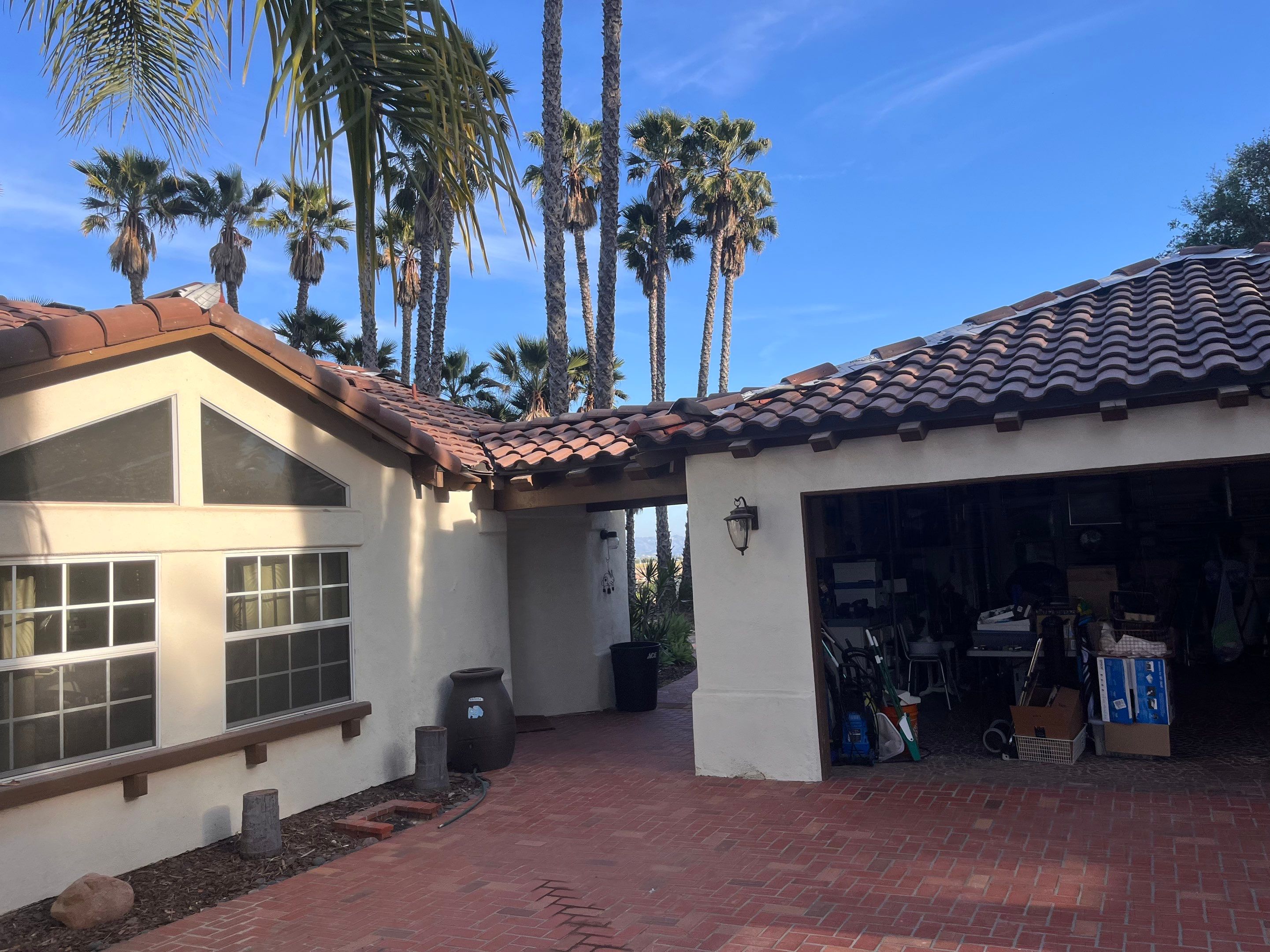 Eagle Capistrano Tile Roof Replacement in Fallbrook, California by Reliable Roofing San Diego Inc.