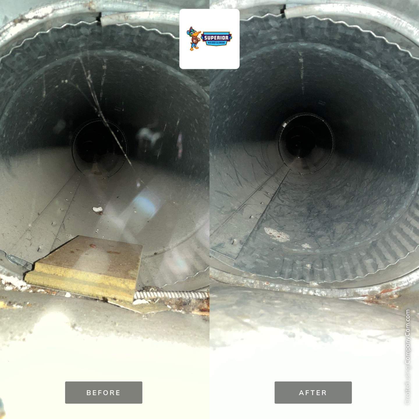 Air Duct Cleaning With a Vacuum Truck in Ellwood City, PA by Superior Air Duct Cleaning