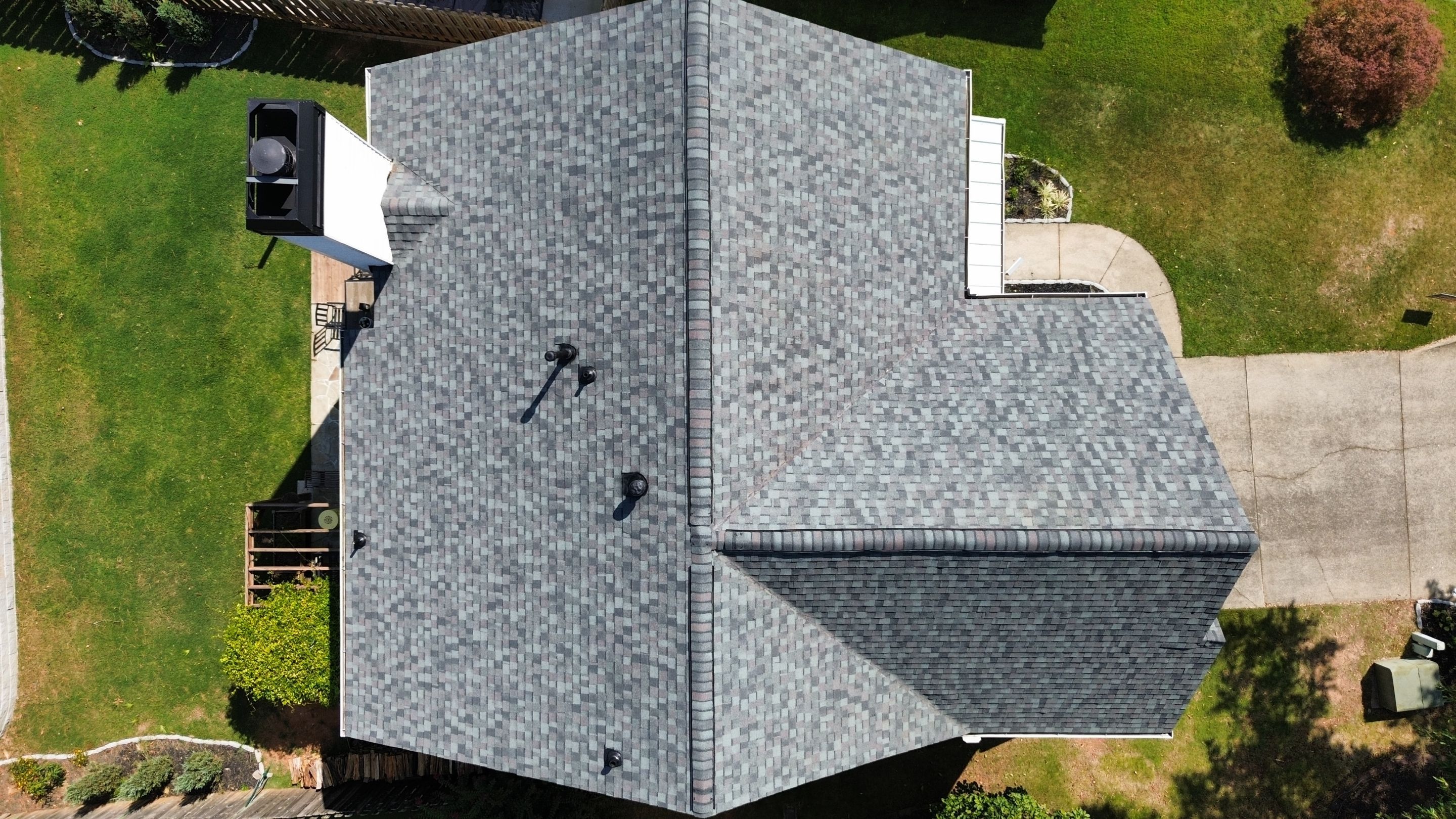 Roswell, GA Roof Replacement CertainTeed Landmark Colonial Slate by Reset Roofing