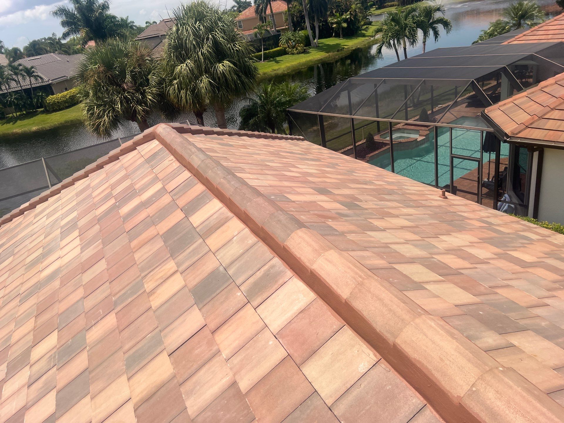 Residential Roofing Installation using Durabull Everlasting Tile System by Durabilis Roofing INC