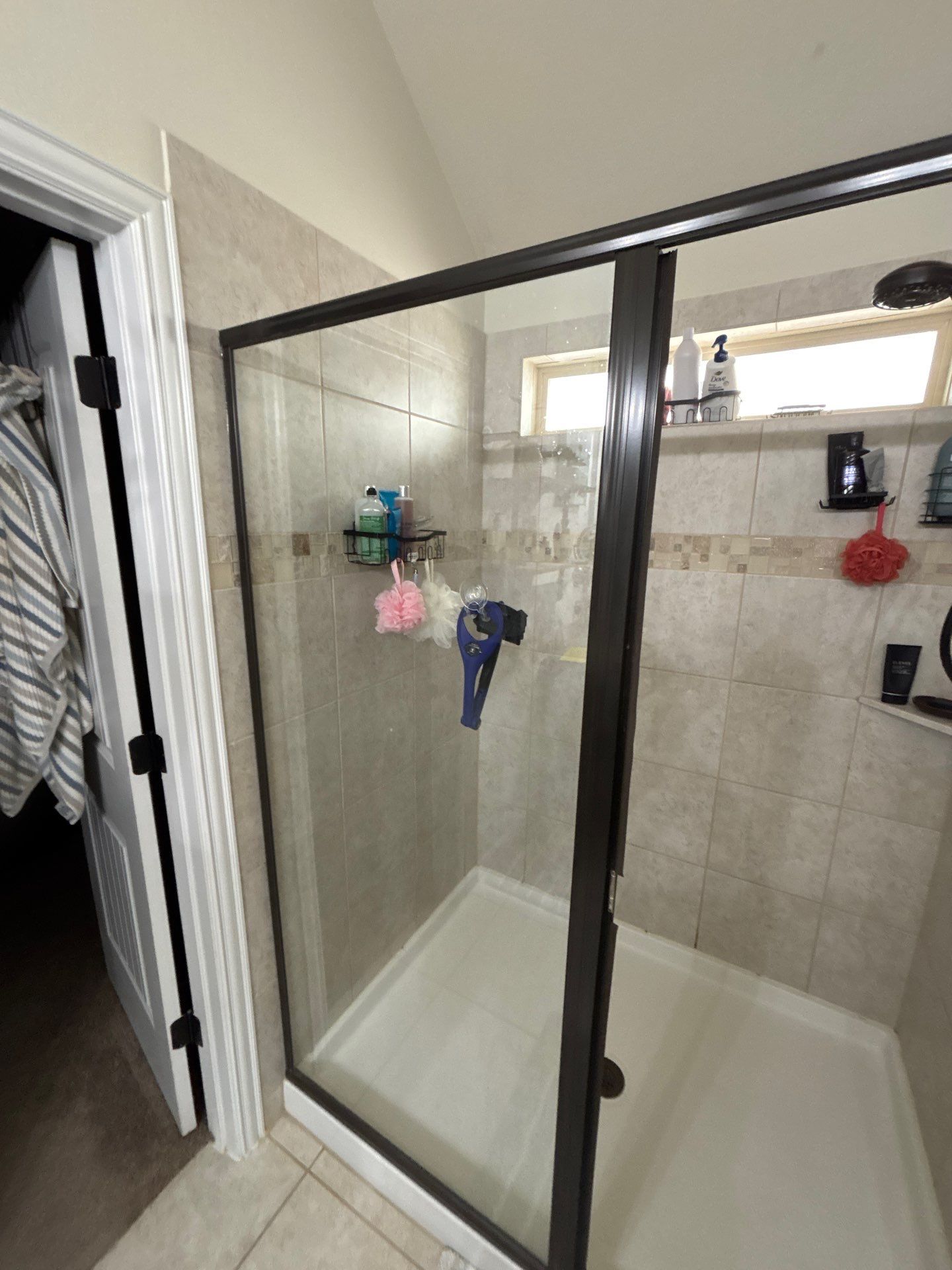 Shower remodel in Buda by Lane Lauritsen - The Hill Country, Texas