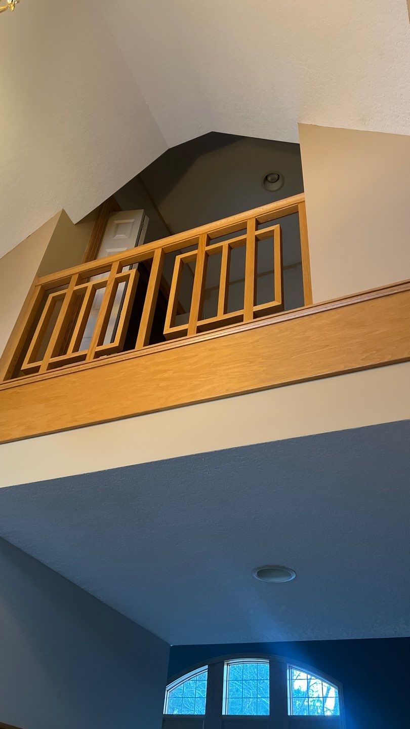 Interior repaint  by Cutting edge painting 