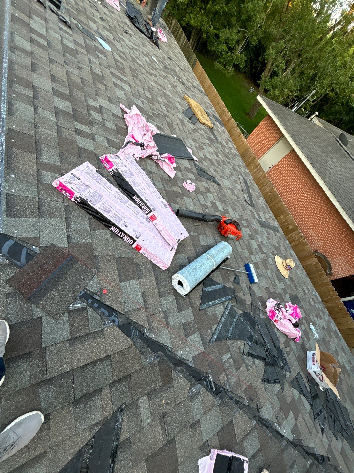 Residential Roofing Repair using Owen's Corning Duration (Lifetime) Shingles by Roof Repair Company