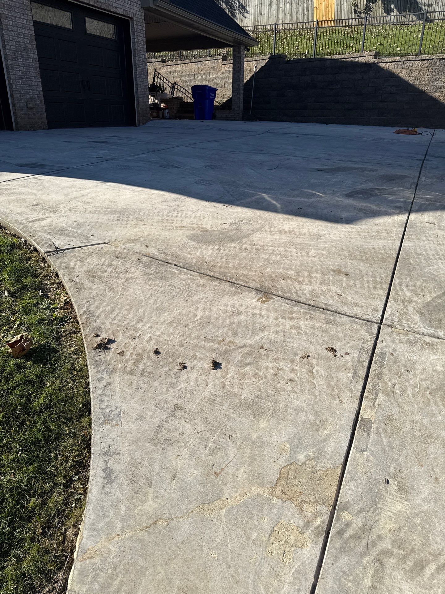 Steep Driveway Project in Sarver by Floors in a Day, Inc