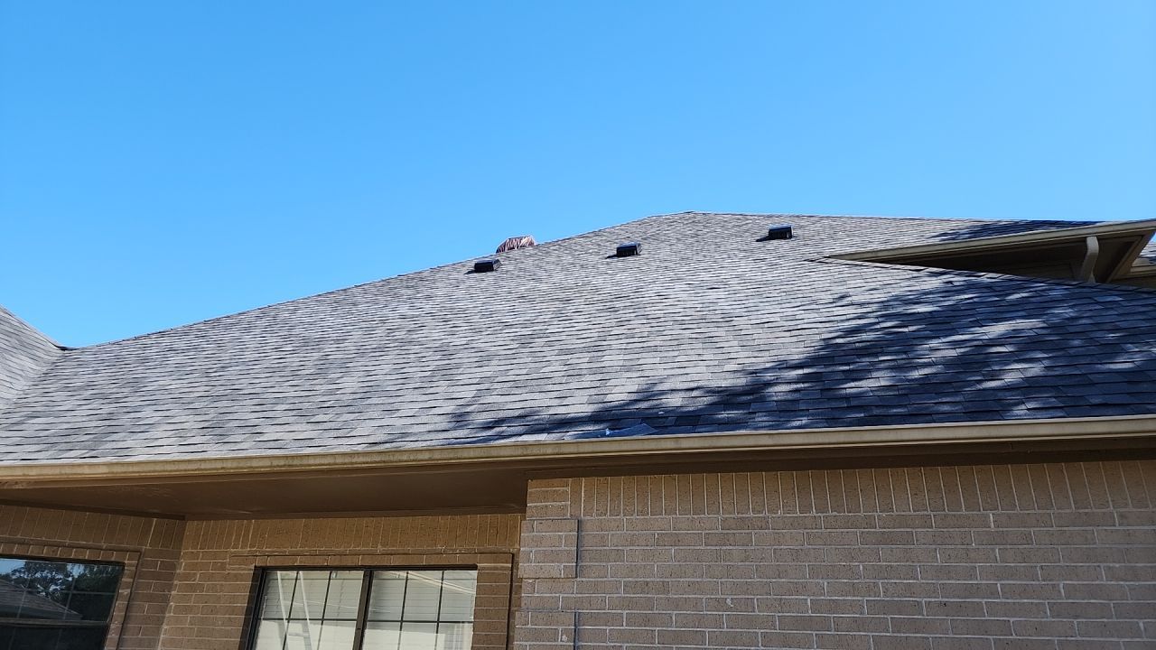 Residential Roofing Installation using Certainteed Landmark Moire Black by Galvan Roofing and Construction