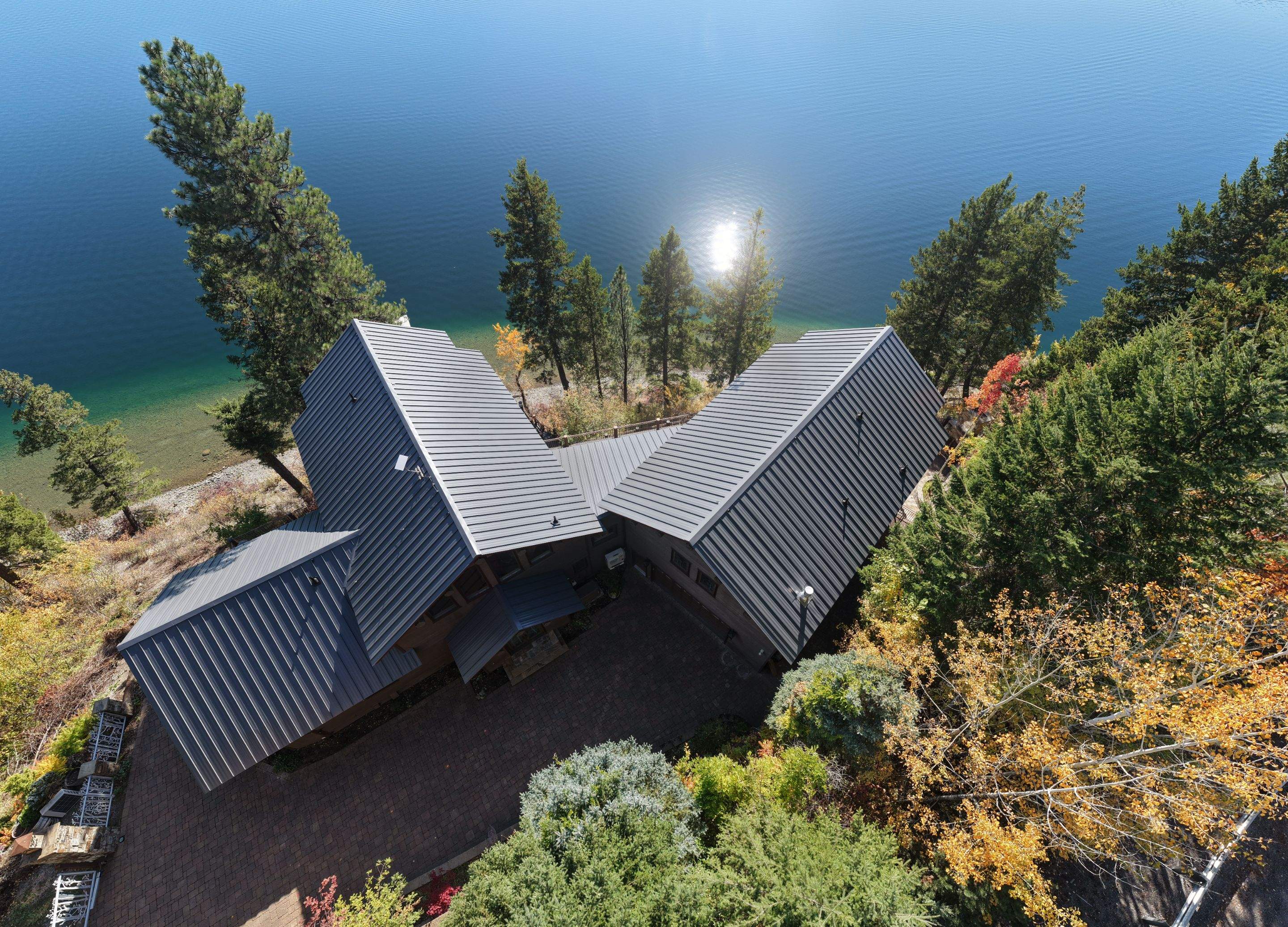 16" Mechanical - Dark Gray  by Montana Roofing Solutions