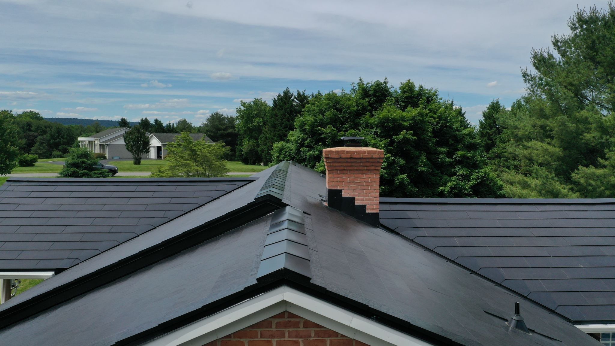 Tesla Solar Roof Installation by American Home Contractors