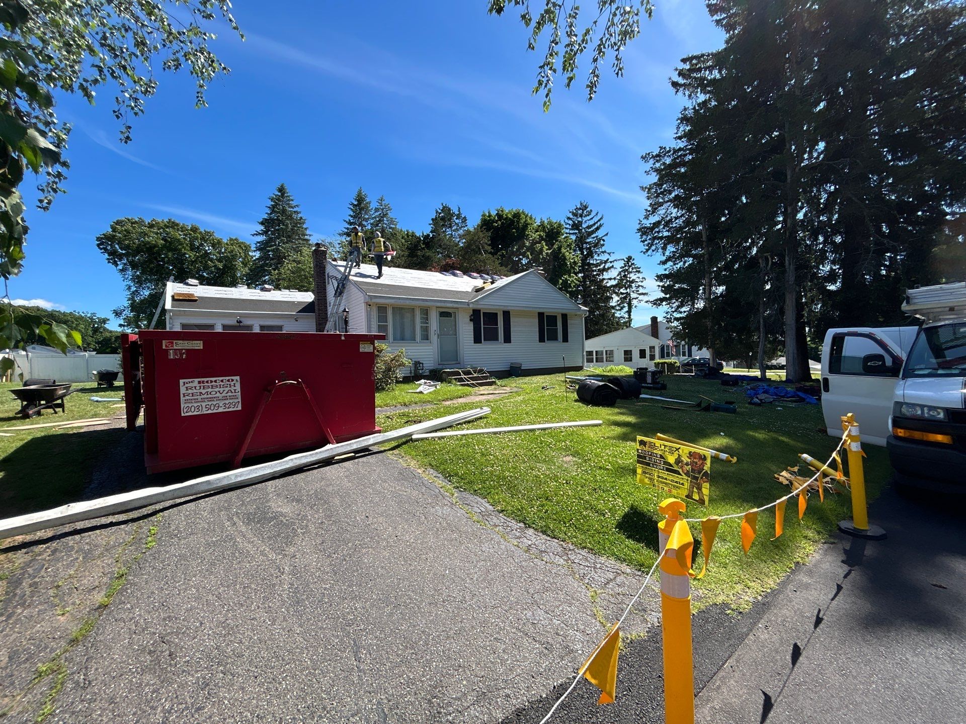 Project in Southington, CT by Elitex Roofing