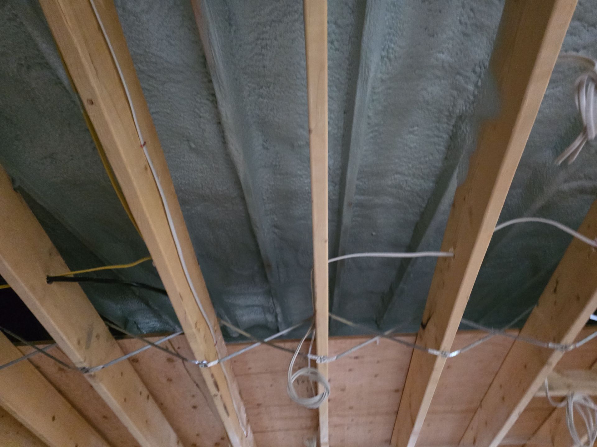 Basement Exterior Walls using Closed Cell Spray Foam by NYS Foam & Energy