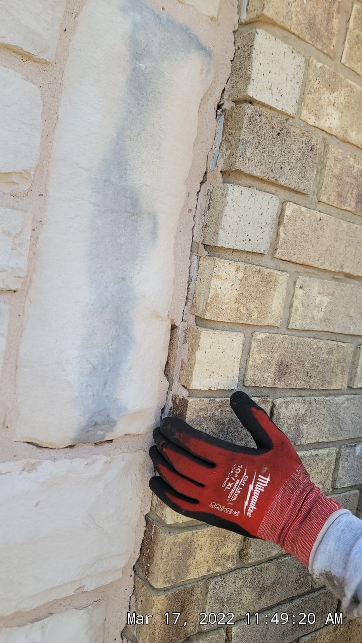 Leak Repair over Master Bedroom and Bathroom by Tex-Line Roofing