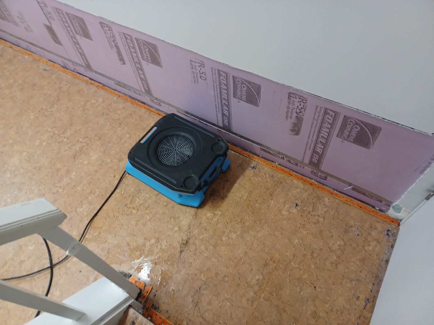 Project in Huntington Woods by EzDry Water Mitigation & Property Restoration