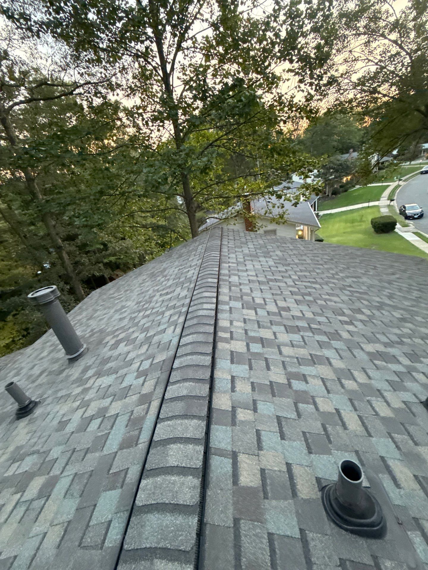 Springfield : Residential Roof Replacement with CertainTeed Landmark Pro in Max Weathered Wood  by RM Banning, Inc.