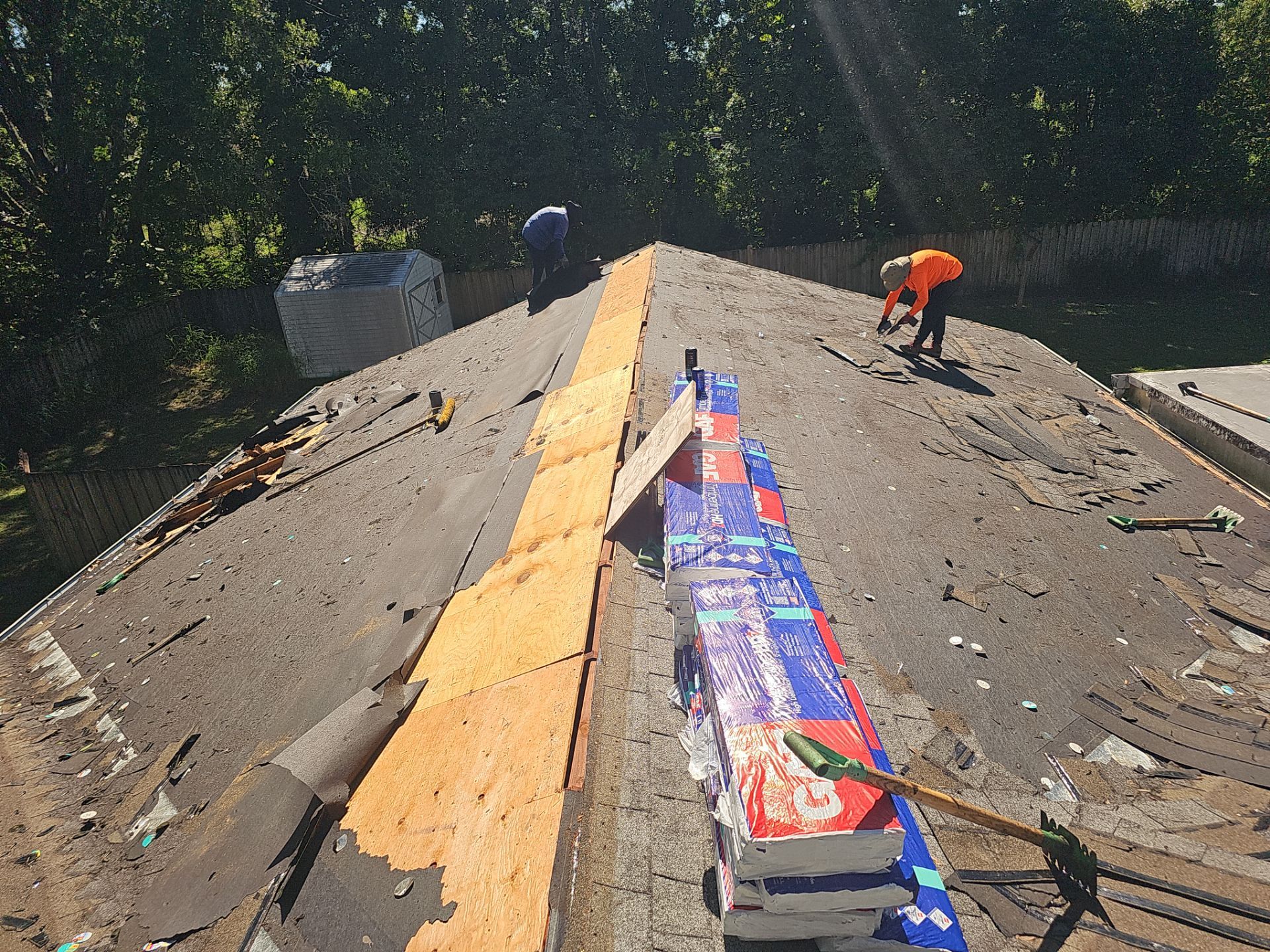 Project in Land O' Lakes 34639 by Mitchell Roofing Company LLC 