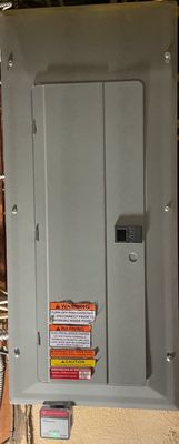 New Panel Installed & Electrical Violations Corrected