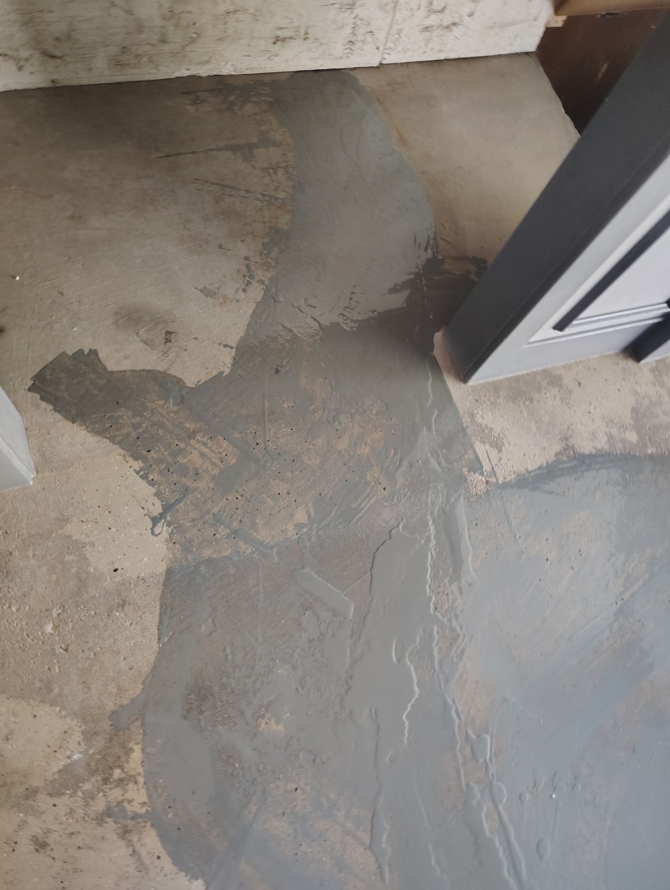 Nightfall Decorative Chip Garage Floor Coating in Luverne, Minnesota by Select Painting, Coatings & Garage Cabinets